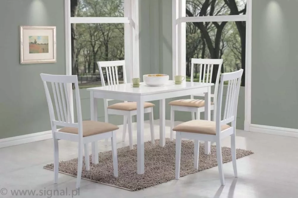 Galds Fiord Classic · Balts · 80 × 74 × 60 cm