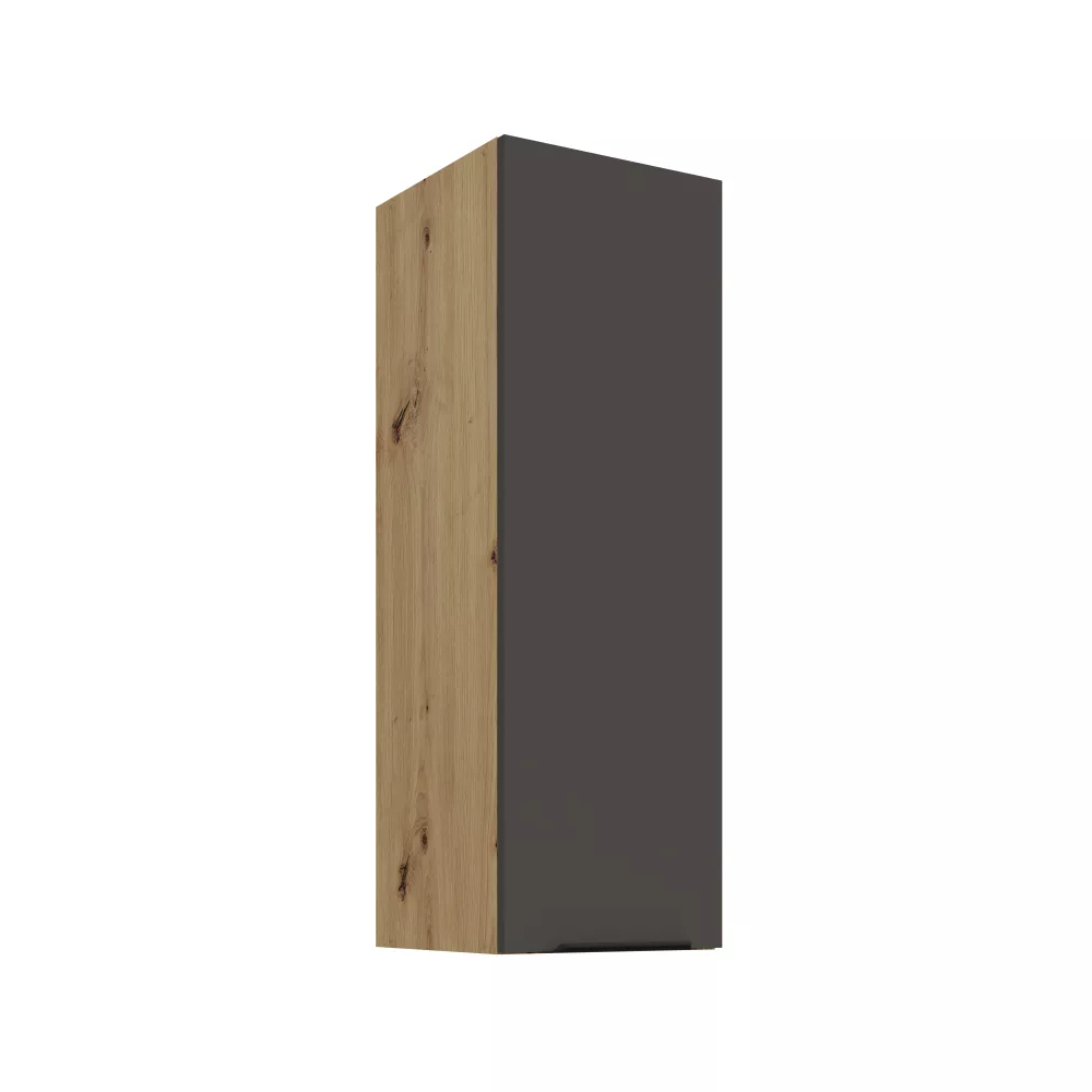 Virtuves skapis Aria Graphite 30 G-90 1F