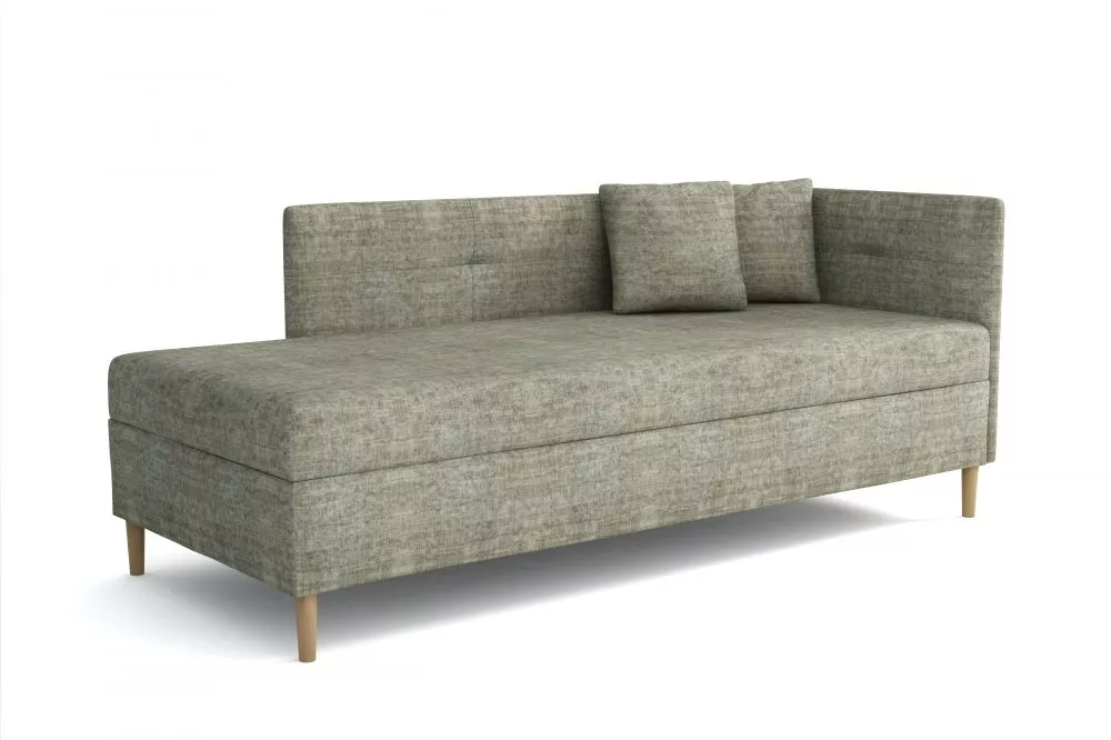 Dīvāns Olimp standard Atvēršanas puse: labā, · Gaiši brūns · 84 × 204 × 82 cm