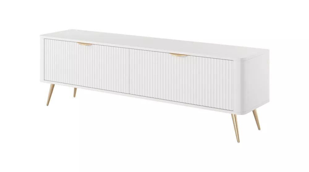 TV tumba Lante F · Balts · 163.2 × 38 × 51.2 cm