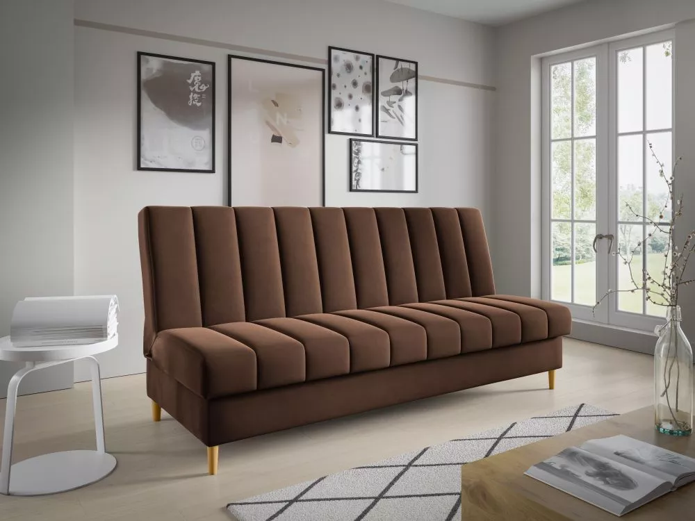 Dīvāns Sofa Bed 180 standard · Tumši brūns · 90 × 200 × 93 cm