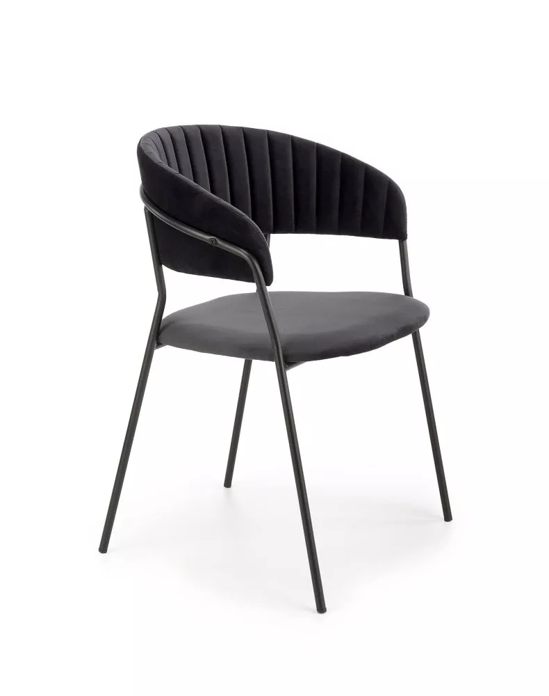 Krēsls K-426 · Melna · 79 × 57 × 54 cm