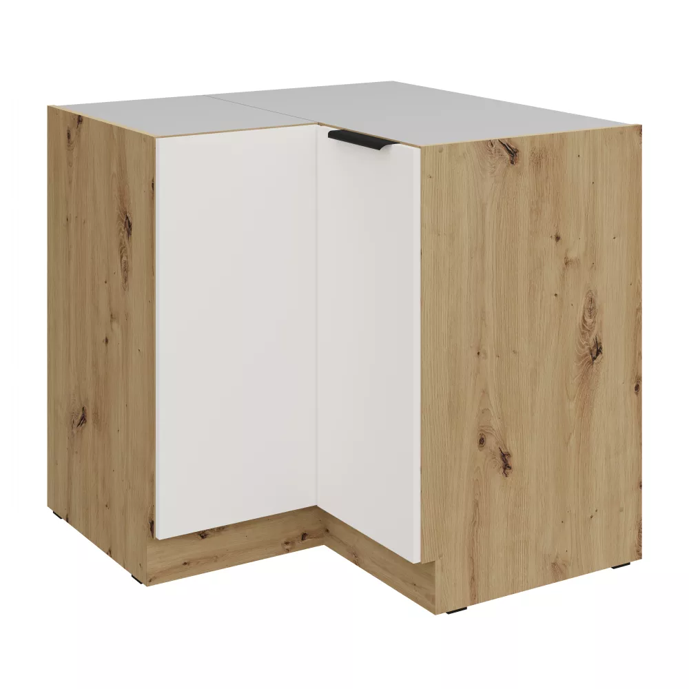 Virtuves skapis Aria White 90x90 DN 2F BB