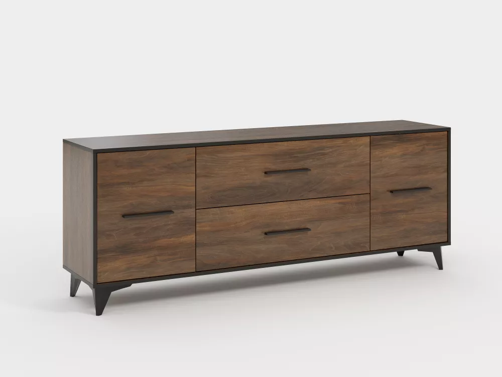TV tumba Frida 2 RTV2D2S · Rieksts · 179 × 40 × 68 cm