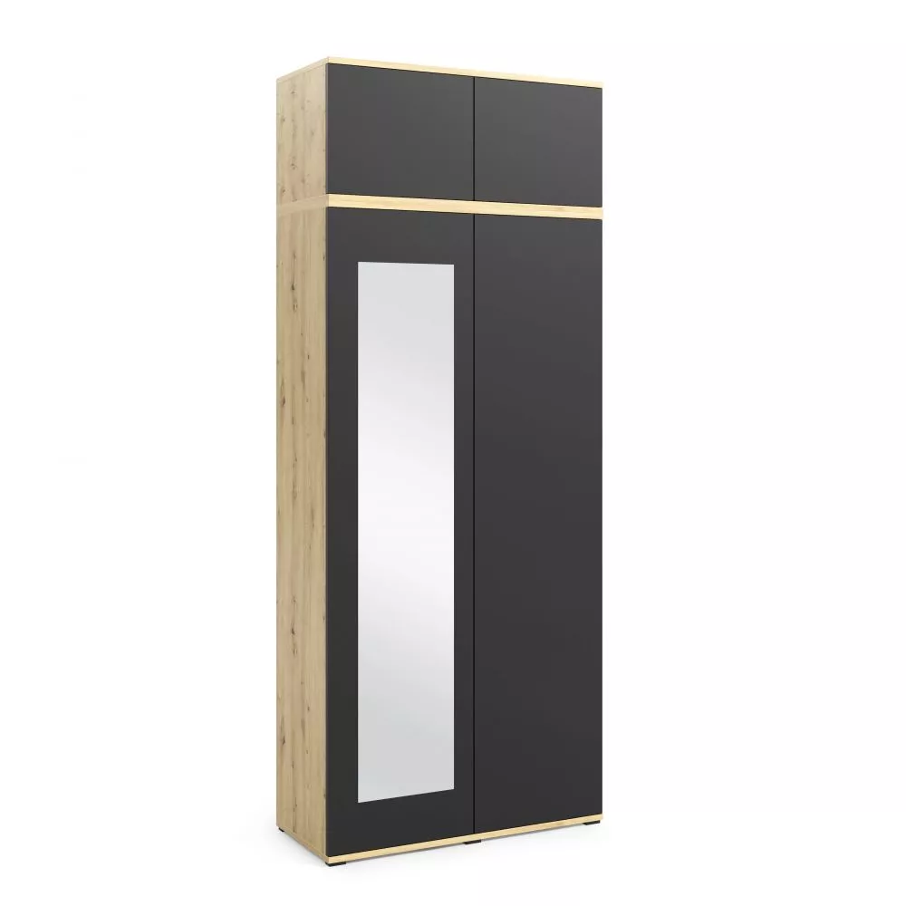 Skapis Amelia 90 L Premium · 90 × 40 × 225 cm