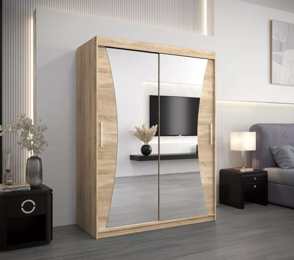 Skapis Monaco · Sonoma · 150 × 62 × 200 cm