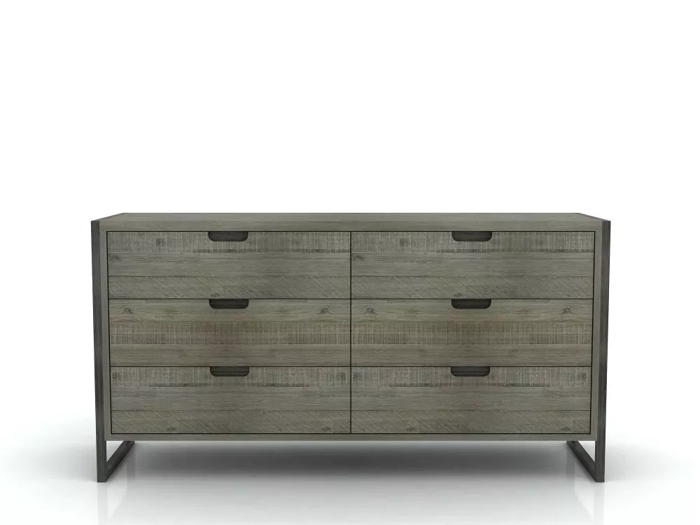 Kumode Flow FLO B04 · Smilšu · 155 × 45 × 80 cm