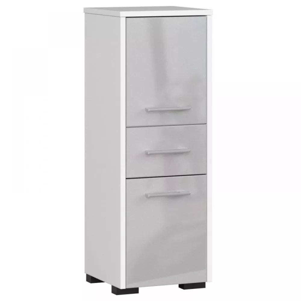 Vannas istabas skapītis Fin 2D1S Gloss · 30 × 85 × 30 cm