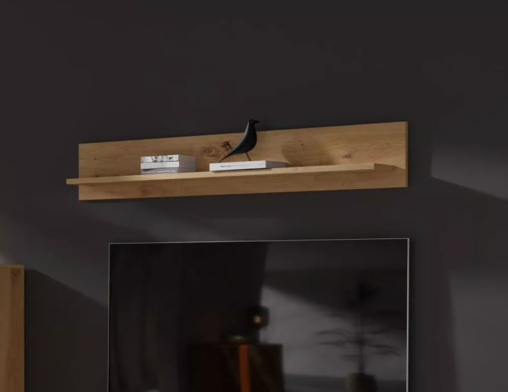 Plaukts Evolution EV6 · Ozols artisan · 150 × 24 × 20 cm