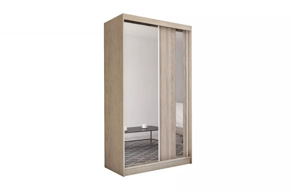 Skapis Gracja ar LED · Sonoma · 150 × 61 × 216 cm