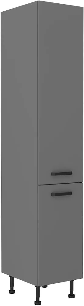 Virtuves skapis Nessa DK-215 2F · Antracīts