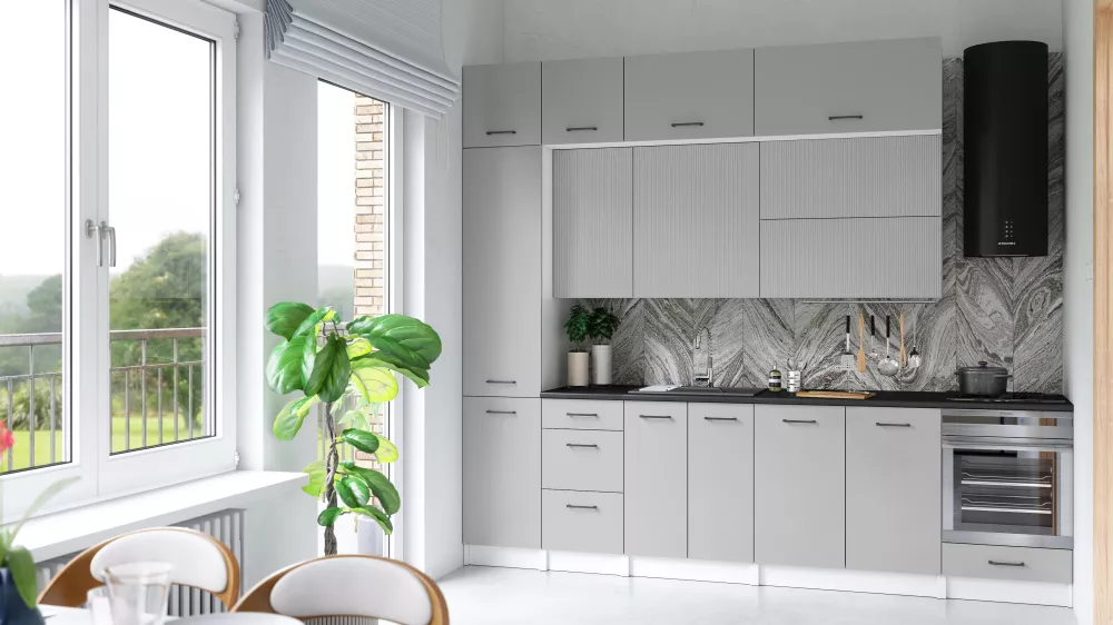 Virtuves komplekts Dafni Materiāls : MDF + LKSP plātne,