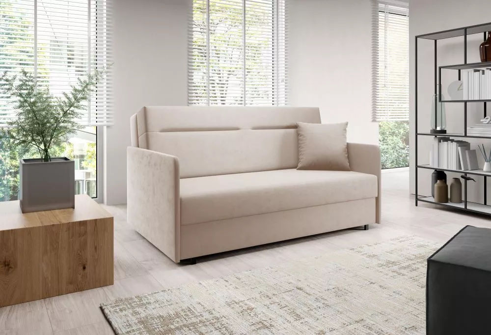 Dīvāns Americano Flore 4 standard · Krēms · 97 × 160 × 85 cm