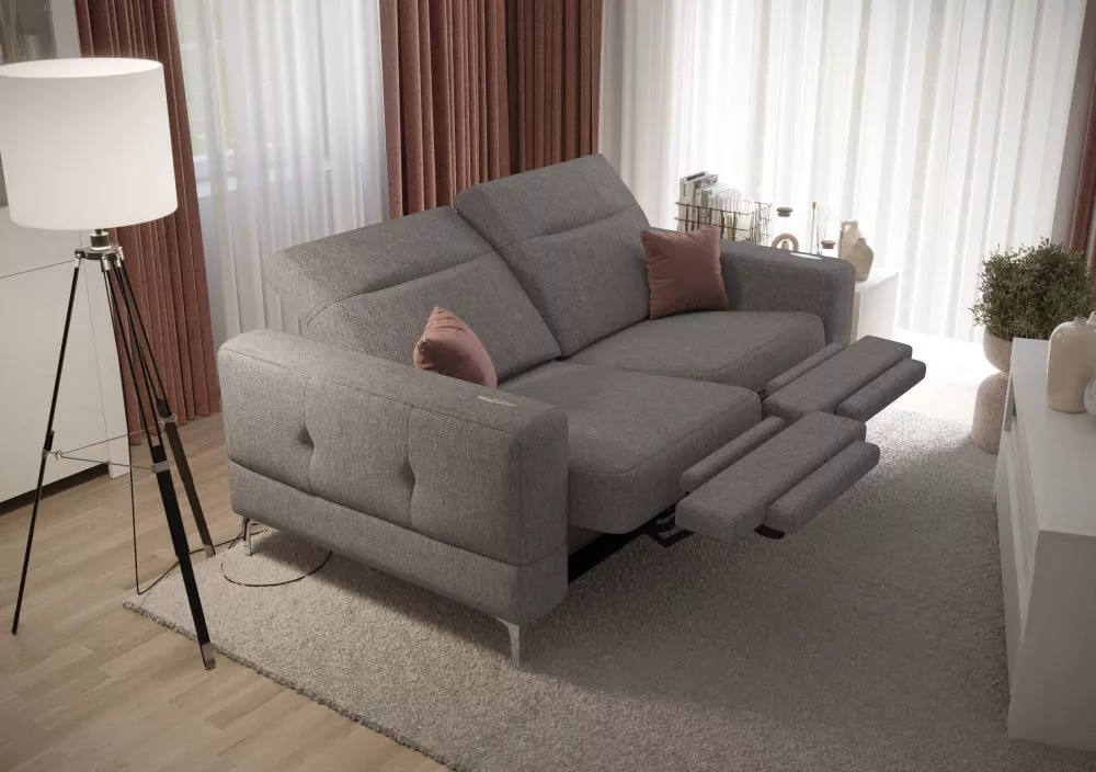 Dīvāns Malibu 2 Sofa Relax standard · Pelēks · 95 × 180 × 90 cm