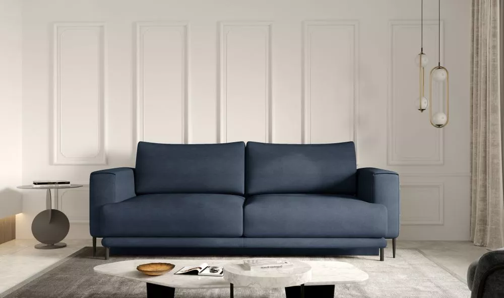 Dīvāns Dalia standard · Tumši zils · 95 × 260 × 90 cm