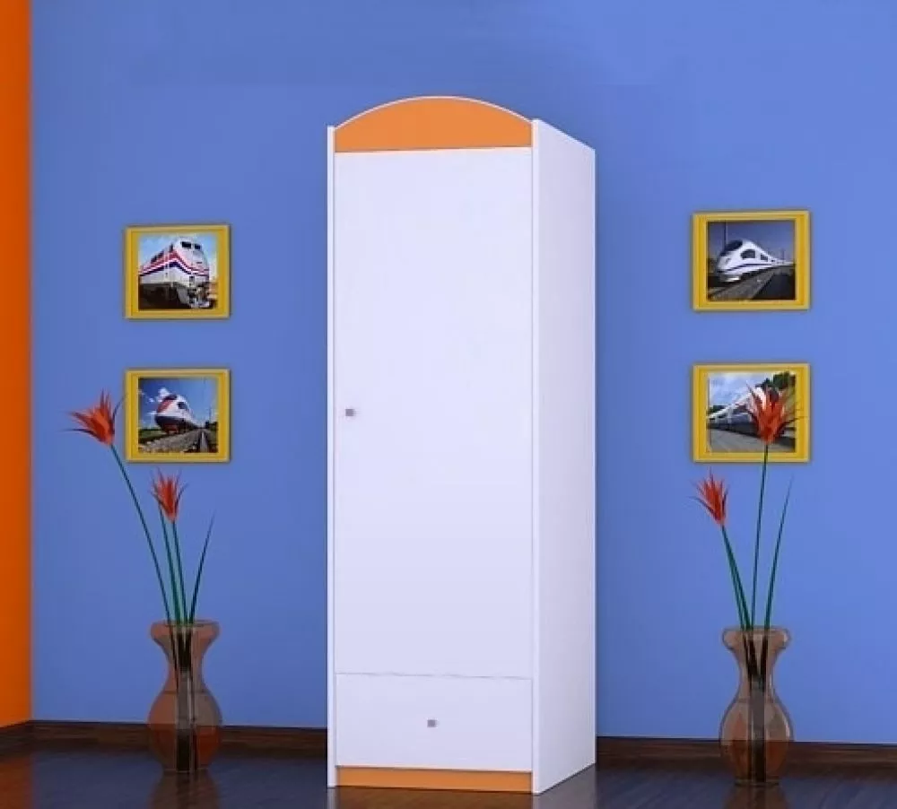 Bērnu skapis Happy SZ05-B · 60 × 54 × 187 cm