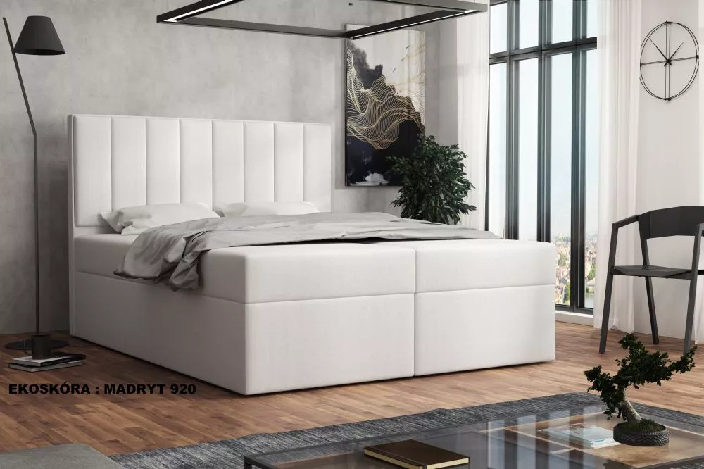Gulta Silmo Eco Standard Guļamvietas platums: 80 cm, Guļamvietas garums: 200 cm, · Balts · 82 × 210 × 120 cm