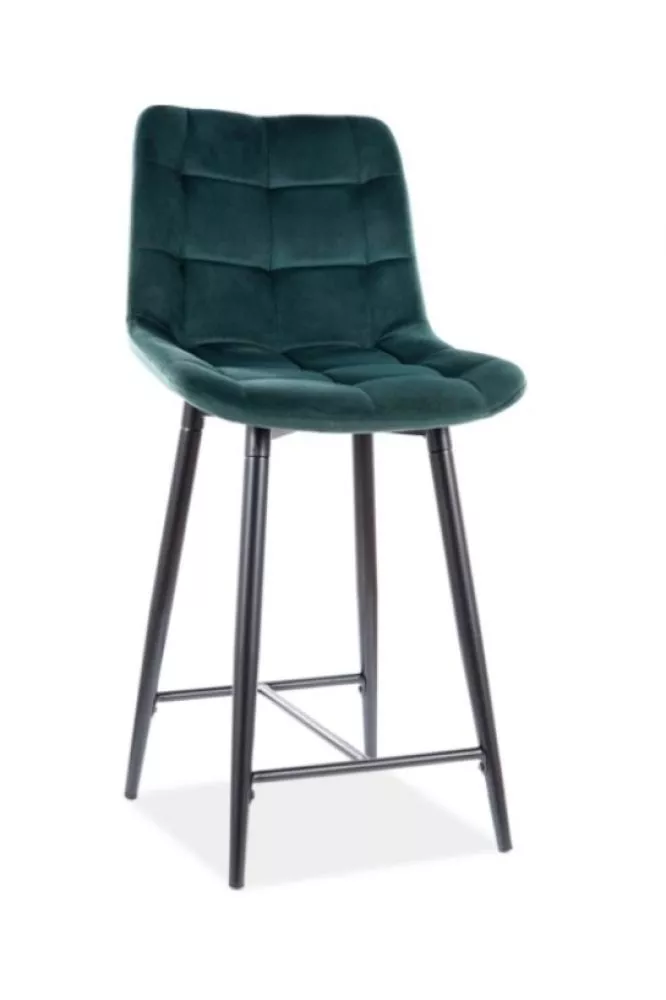 Krēsls Chic H-2 Velvet · Zaļš · 92 × 45 × 37 cm