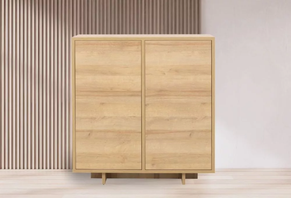 Kumode Noma N02 · Ozols riviera · 101.6 × 40 × 107 cm