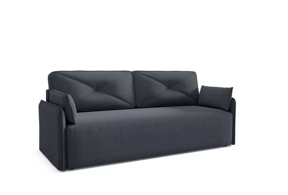 Dīvāns Sergio Comfort standard · Tumši pelēks · 86 × 205 × 90 cm