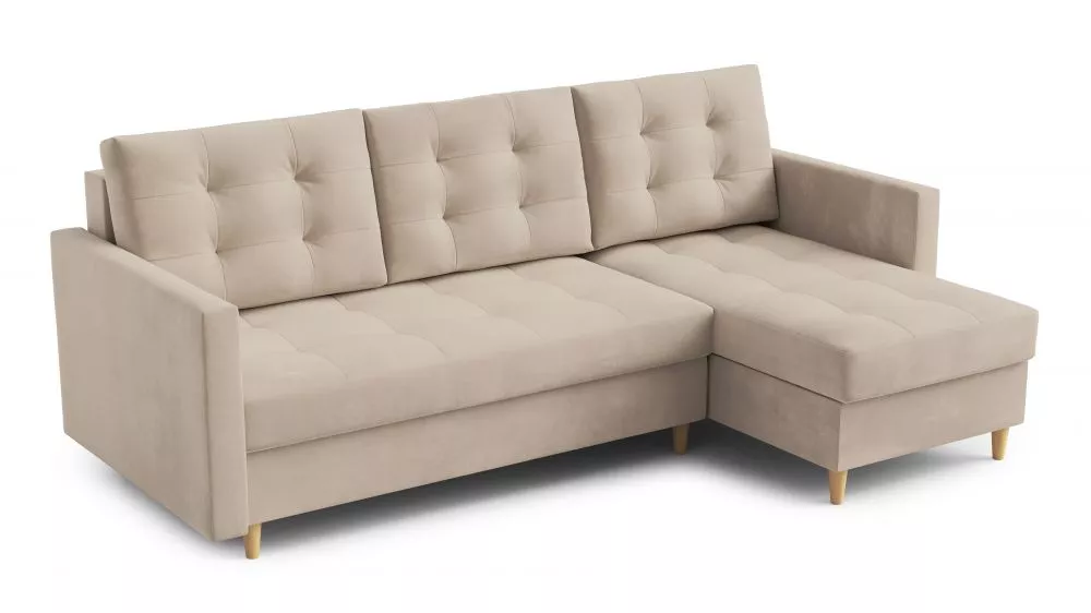 Dīvāns Divo Standard · Krēma · 146 × 224 × 98 cm