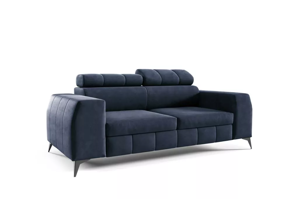 Dīvāns London 2 Relax standard · Zils · 100 × 208 × 83 cm