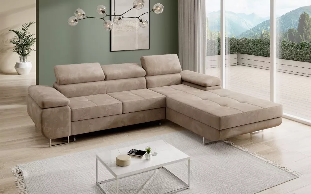 Dīvāns Corner 270 standard · Brūns · 200 × 277 × 90 cm