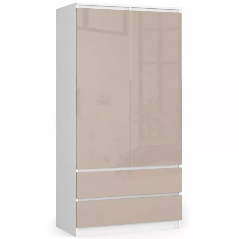 Skapis S902D2SZ Gloss · 90 × 51 × 180 cm