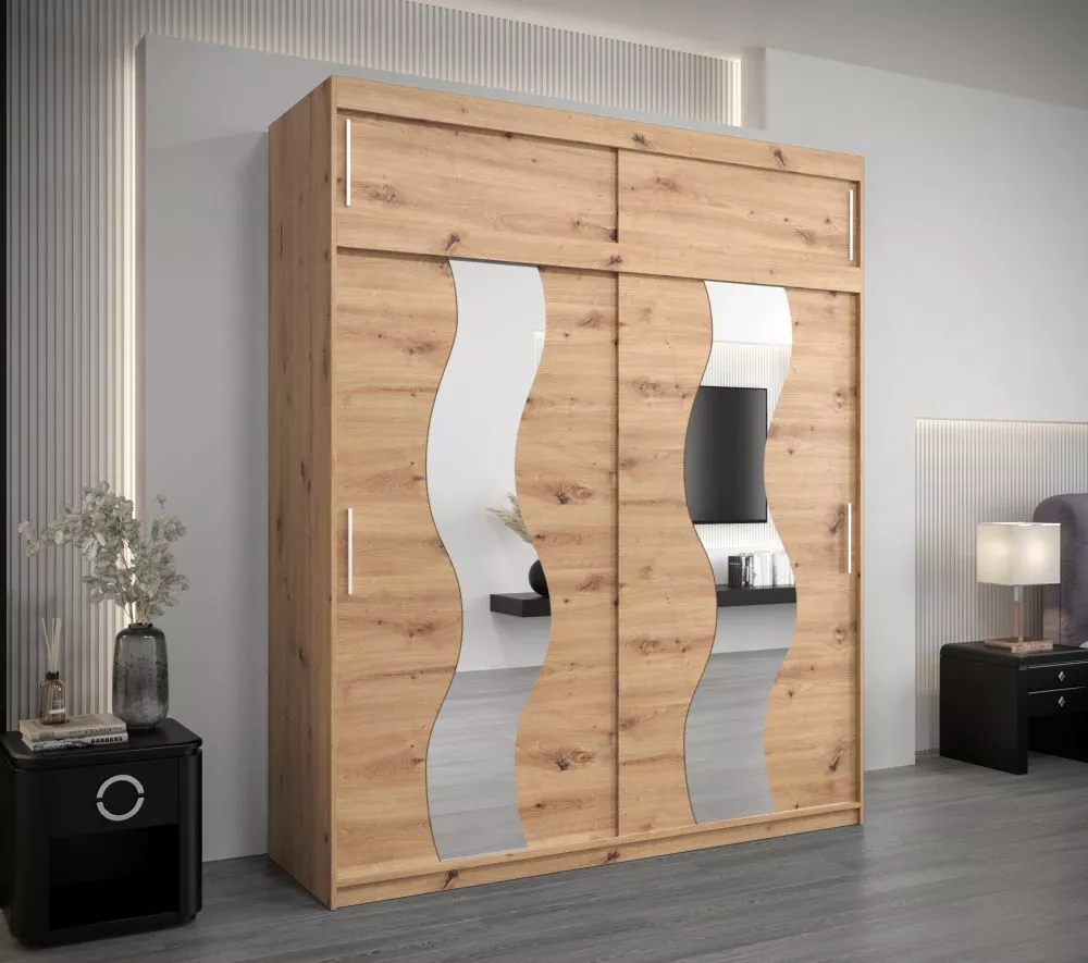 Skapis Sewilla Plus · Ozols artisan · 200 × 62 × 240 cm