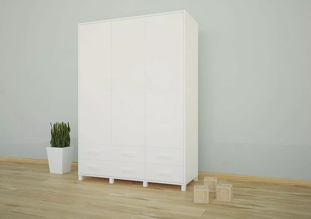 Bērnu skapis Animals SZ09-A · 132 × 54 × 187 cm