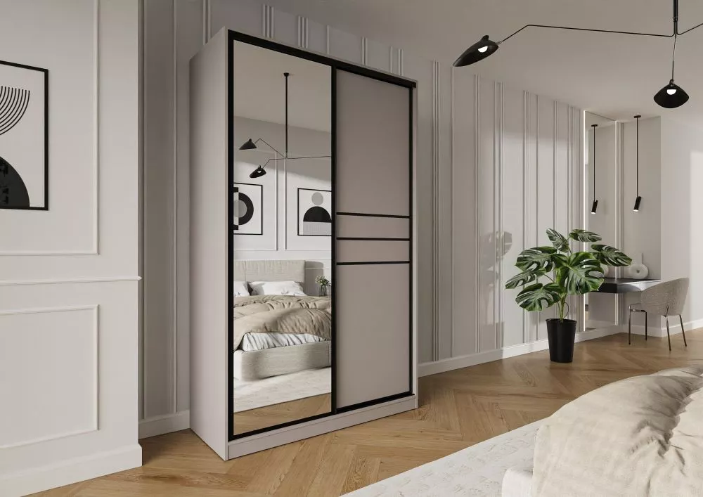 Skapis Trend 9 · Kašmira · 150 × 60 × 245 cm