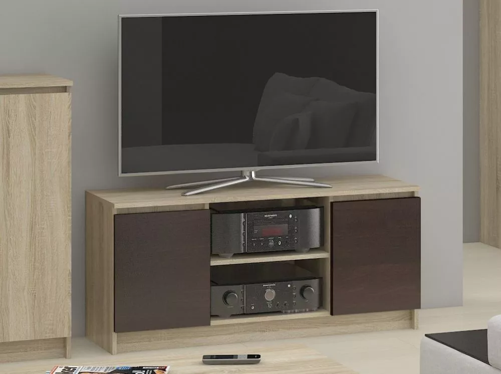 TV tumba RTV 2D1P · 140 × 40 × 55 cm