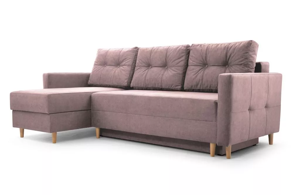 Dīvāns Metro Relax Standard · Rozā · 146 × 233 × 96 cm