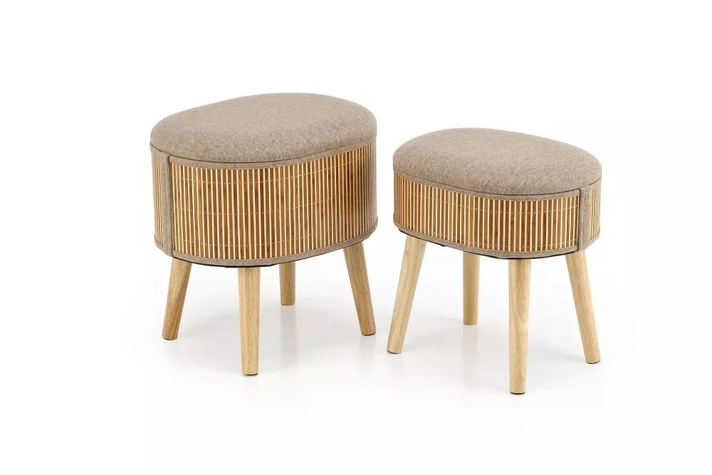 Pufs Tico Set · 45 × 45 × 35 cm