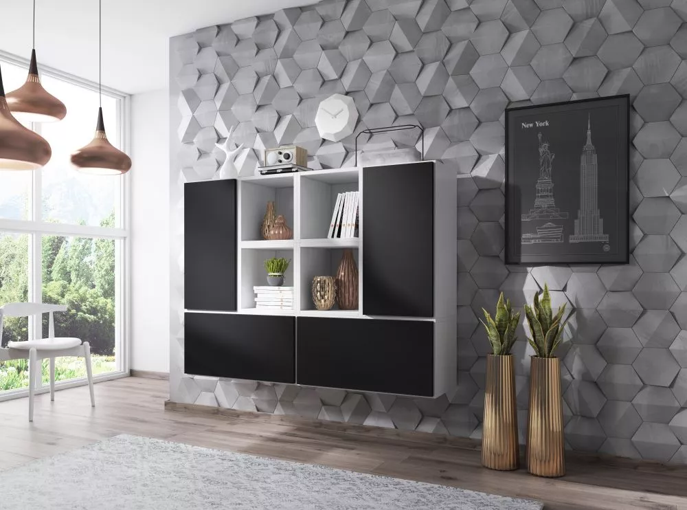 Sekcija Roco 19 Korpusa krāsa: balts, · 150 × 39 × 112 cm