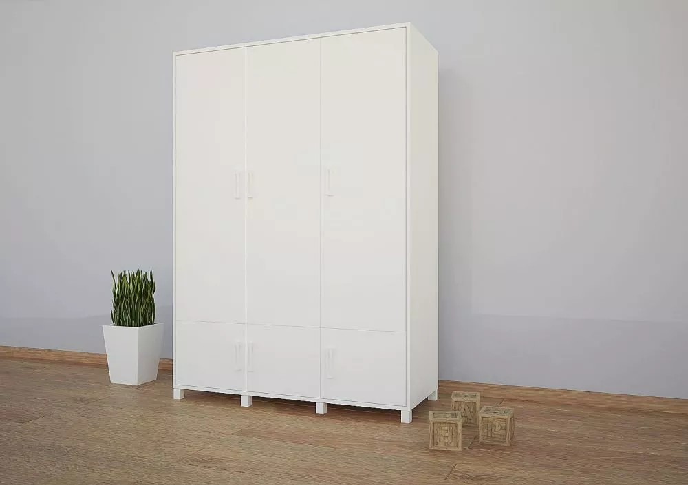 Bērnu skapis Animals SZ10-A · 132 × 54 × 187 cm