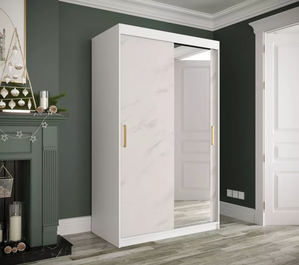 Skapis Marmur T2 · 120 × 62 × 200 cm