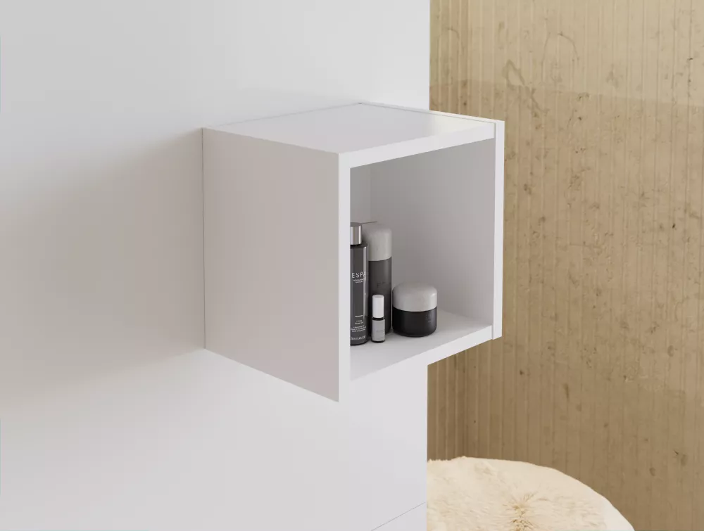 Plaukts Nova 83-27 · Balts · 27 × 25 × 21 cm