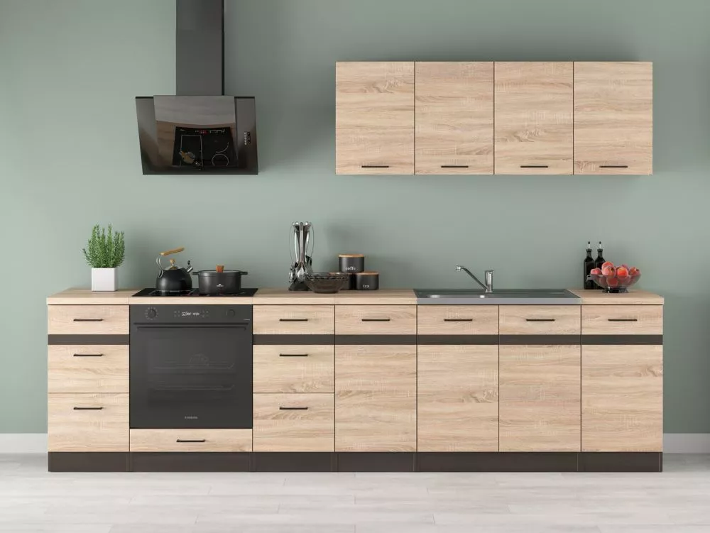 Virtuves komplekts Junona Line 300 Premium Materiāls : MDF + LKSP plātne,