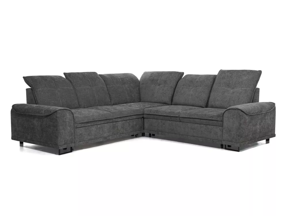 Dīvāns Boss XL Standard · Grafīts · 263 × 263 × 76 cm