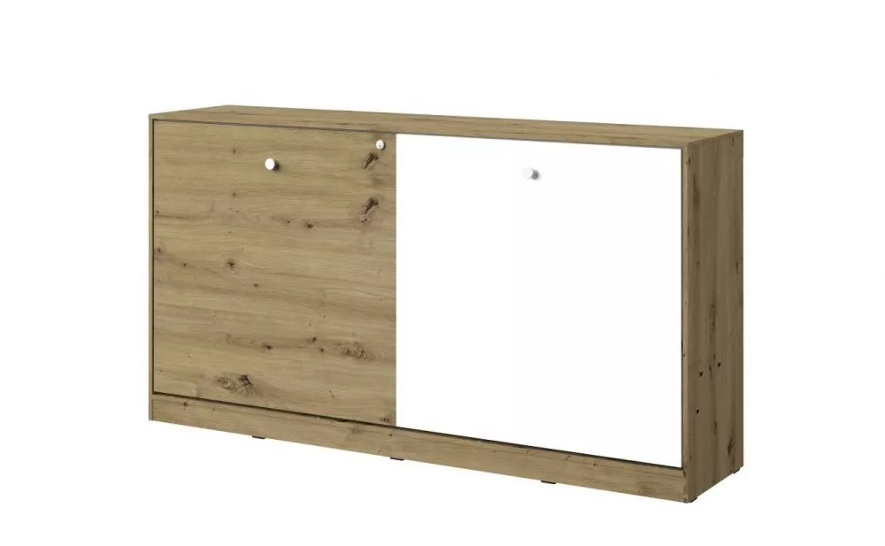 Bērnu gulta Nero 16 90x200 ar stelāžu Guļamvietas platums: 90 cm, Guļamvietas garums: 200 cm, · 214 × 50 × 110 cm