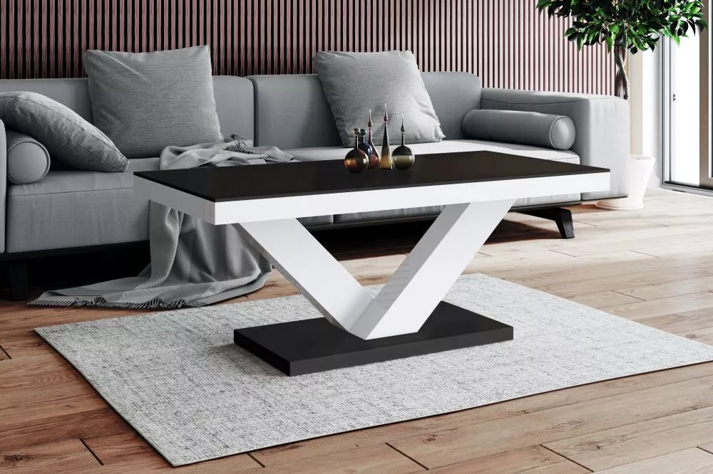 Žurnālgalds Victoria Mini Korpusa krāsa: melns, · 120 × 60 × 49 cm