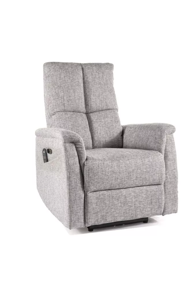 Mīksts krēsls Neptun M Classic Sēdvietas dziļums: 57 cm, Maksimālais dziļums: 160 cm, · Pelēks · 76 × 94 × 96 cm