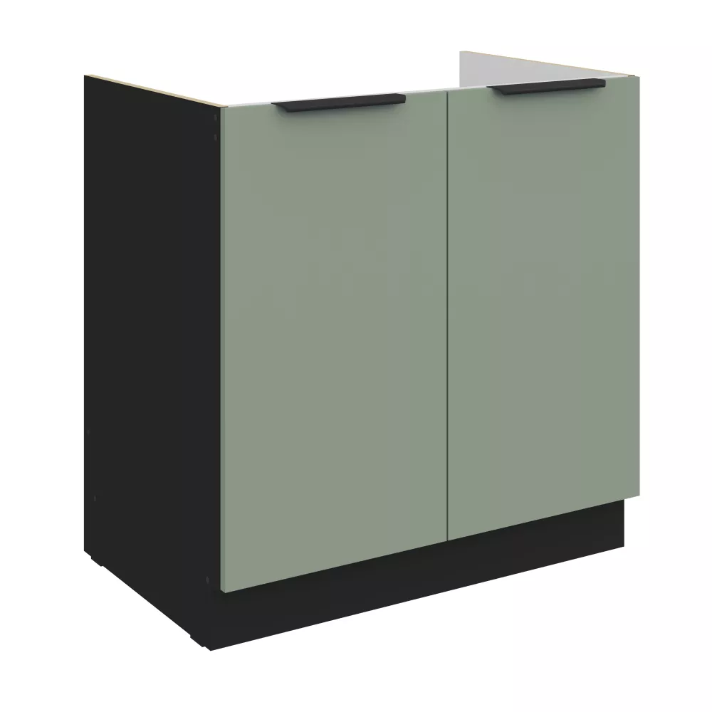 Virtuves skapis Aria Aquamarine 80 ZL 2F BB