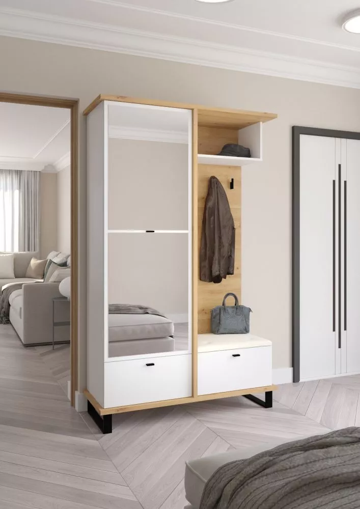 Koridora iekārta Cross CRO-14 Beige · 120 × 45 × 195 cm