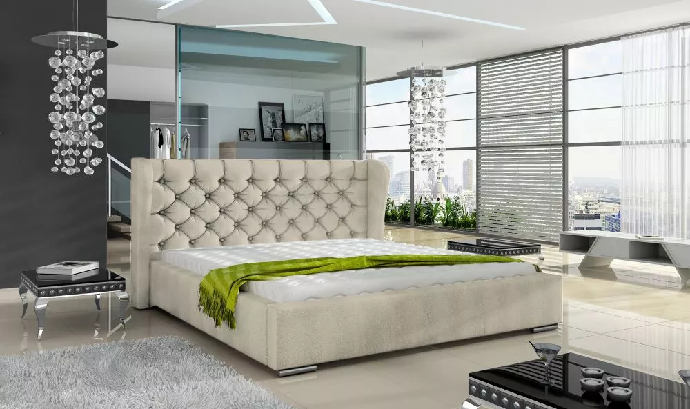 Gulta Preston Basic Standard ar stelāžu Guļamvietas platums: 180 cm, Guļamvietas garums: 200 cm, stelāžas tips: Easypack