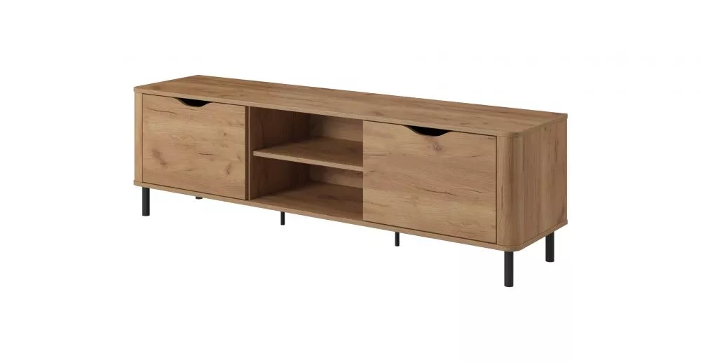 TV tumba Santi E · Ozols craft zelts · 163 × 40 × 49.2 cm