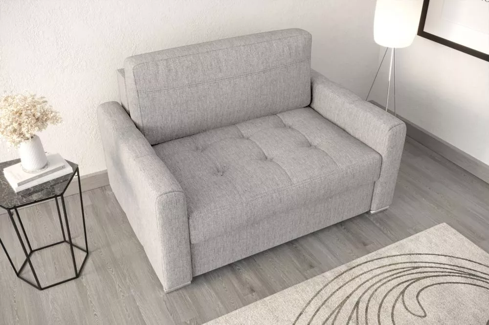 Dīvāns Verona 1 Sofa Standard · Gaiši pelēks · 100 × 135 × 82 cm