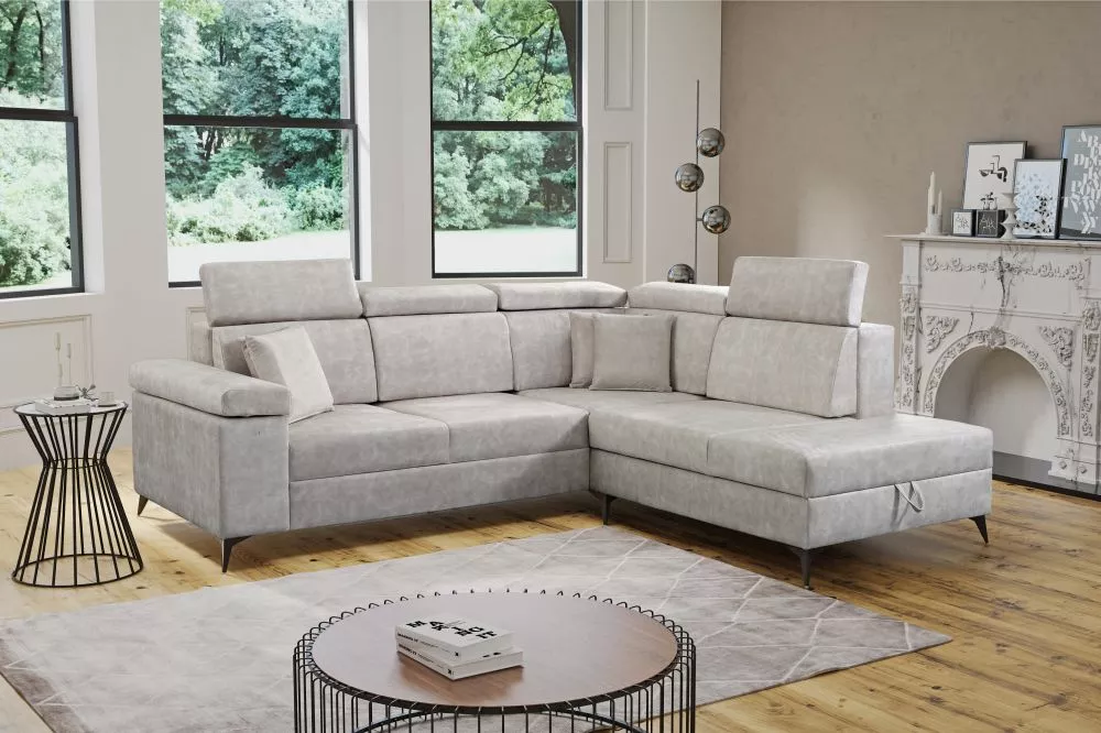 Dīvāns Brico Standard · Bēšs · 220 × 252 × 93 cm