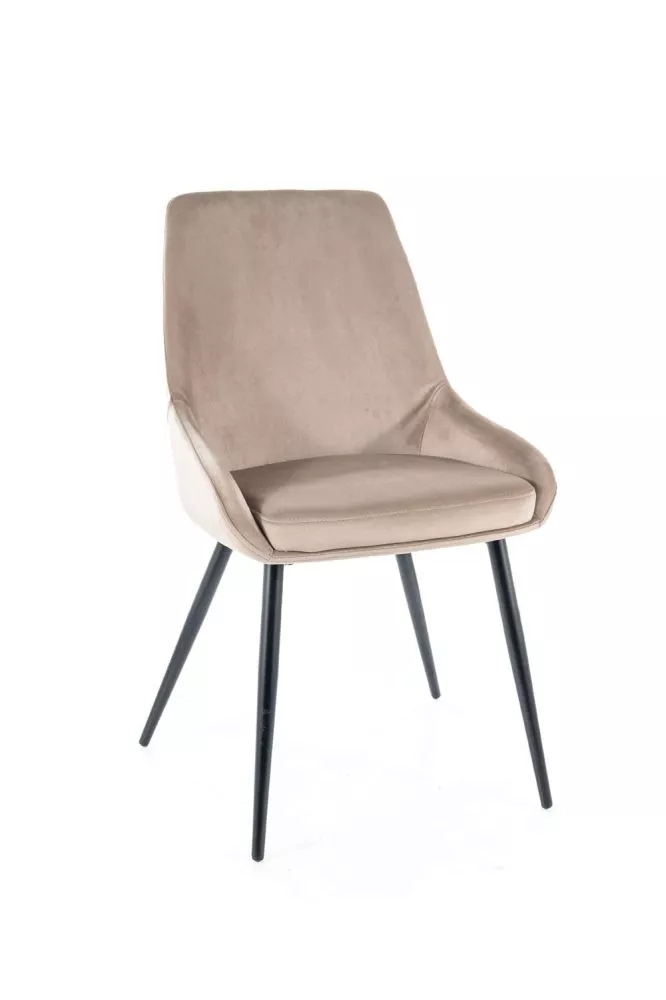 Krēsls Cobe Velvet · Tumši bēšs · 85 × 49 × 54 cm
